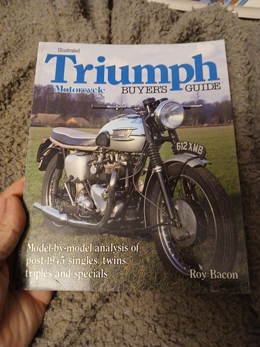 Illustrated triumph motorcycle - illustrated,