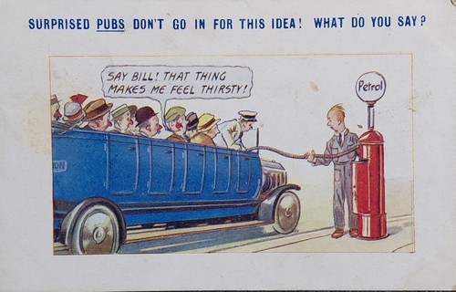 Antique bamforth comic - antique,