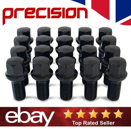 Audi black wheel nuts - 20, a4