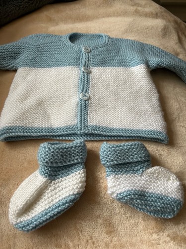 Hand knitted baby - knitted, boy