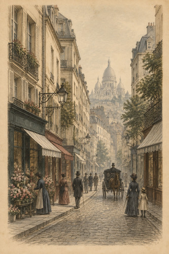 129 vintage french - 129., paris