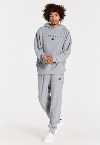 Siksilk mens grey marl - mens,