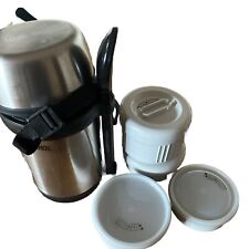 Thermos 101540 King Stainless Steel Flask Matt Black 710ml