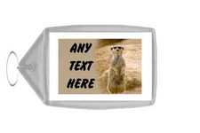 Meerkat Personalised Keyring