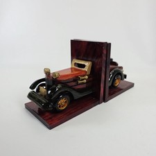 Pair of Vintage Car Wooden