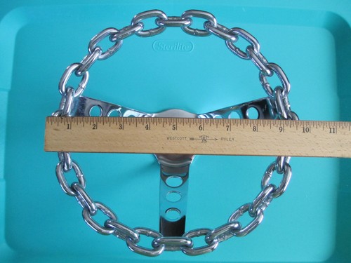 Vintage spoke chrome chain - 3,