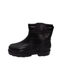 Black Waterproof Ankle Boots