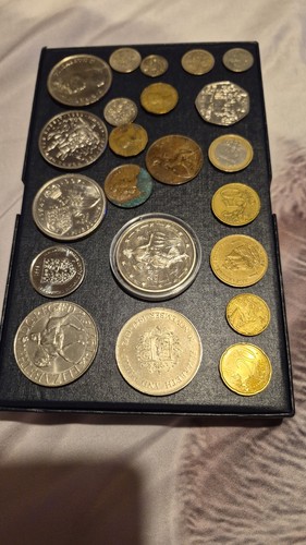 Assorted old coins copper - ,