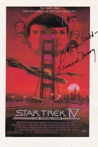 Leonard nimoy signed - leonard, nimoy-signed