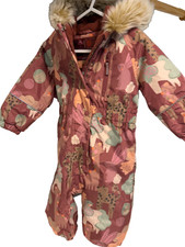 Next girls snowsuit 12-18m