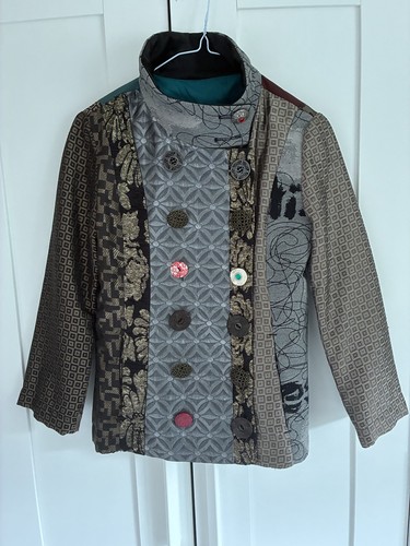 Desigual patchwork coat - patchwork,
