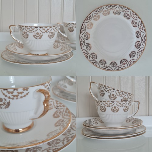 Pair royal vale bone china - pair,