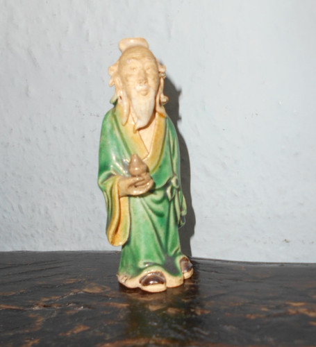 Small vintage chinese mudman - -,