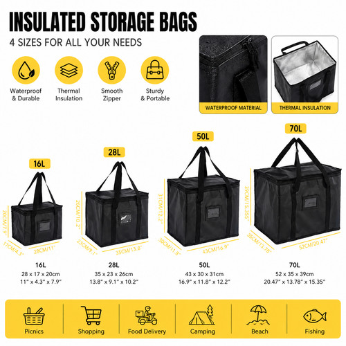 Large food delivery bag - delivery,