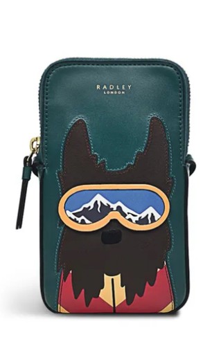 Radley green leather handbag - leather,