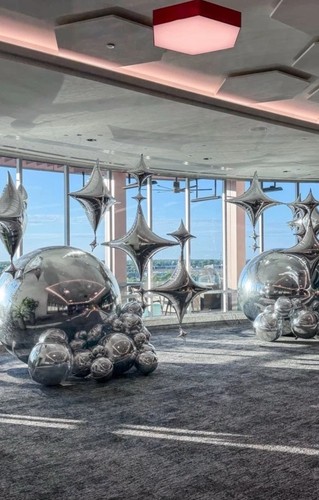 Giant disco inflatable - giant,