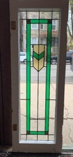 Antique Chicago Stained Leaded