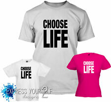 CHOOSE LIFE - T Shirt, inspired by Wham , vaccine