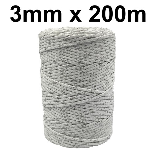 Electric fence braided poly - braided,