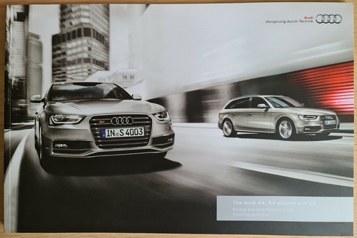 Audi page sales - a4,