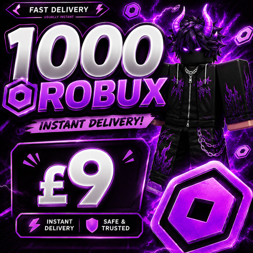 Full 1000 robux - 1000, (instant).