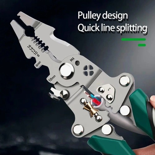 Foldable wire strippers - wire,