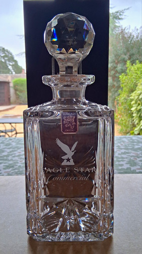 Edinburgh crystal eagle star - eagle,