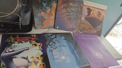 Lot disney lithograph - of,
