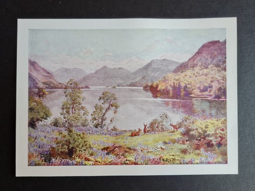 Antique 1908 print ullswater - -,