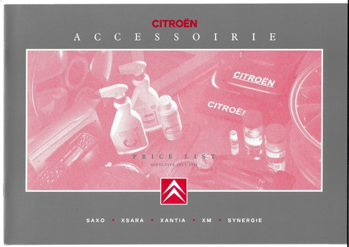 Citroen accessories price - citroen, list