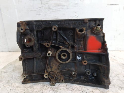 Defective engine block for