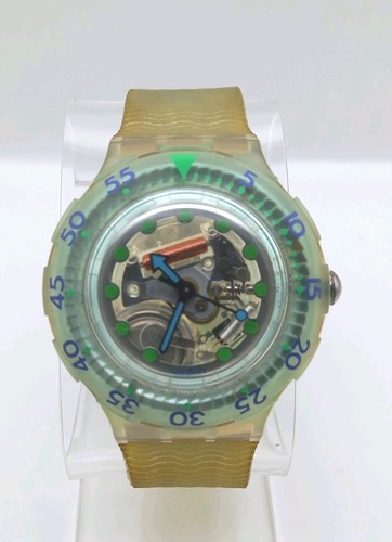 Vintage swatch scuba 200 blue - vintage,