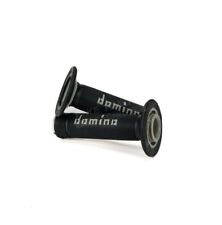 Genuine Domino Black & Grey Speedway X-Treme Handlebar Grips for Maico Bikes