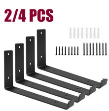 2/4X Shelf Brackets Handmade