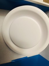 Lindab KSU Round White Metal MVHR Extract Valve with VRGU 100mm mounting ring