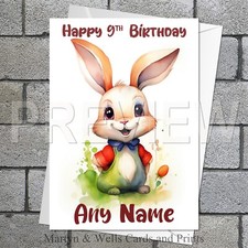 Cute Rabbit childrens birthday