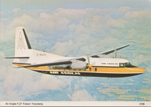 Air anglia fokker 27 - air,