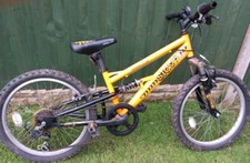 Apollo Storm Childrens Mountain Bike 20" Wheels Gears Suspension Used Free UK?