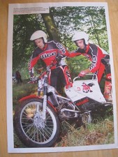JON TUCK MATT SPARKES SIDECAR TRIALS ACU BRITISH TRIUMPH WESSEXADVERT A4 FILE 27