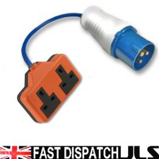 GENERATOR FLY LEAD 16A PLUG -