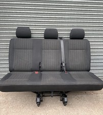 VW T6 T5 Transporter Kombi Rear Triple Seat Pandu Trim With Isofix
