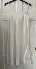 M&S Cream Satin Slip Petticoat