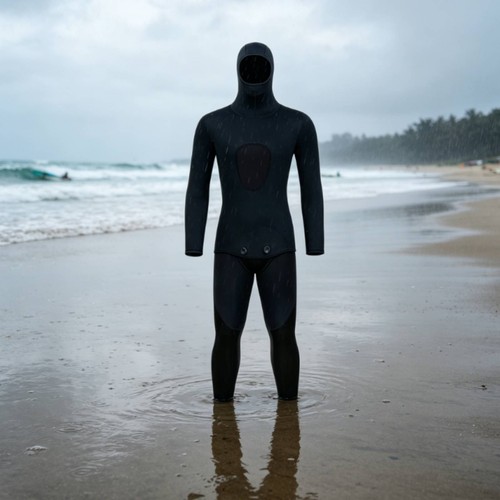 Two piece wetsuit - two-piece, cold