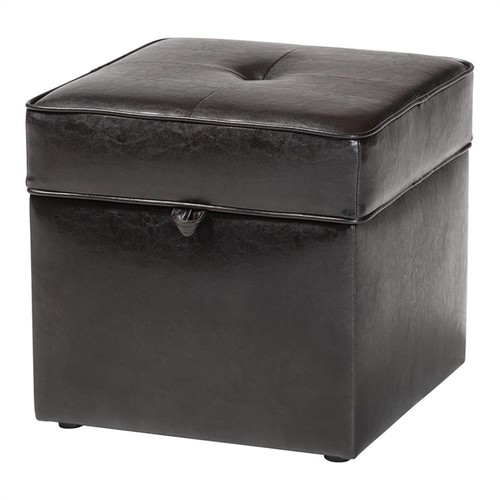 Sydney ottoman dark - dark, brown