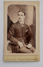 CDV OF A HANDSOME VICTORIAN