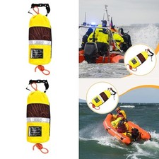 Floating throw rope, water