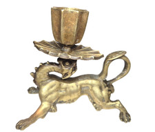 Antique Victorian Brass Winged