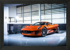 Jaguar James Bond Framed Wall