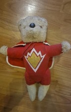 Vintage 80s Original SUPERTED Teddy Bear Soft Toy Nostalgia Collectable