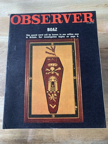 Observer magazine 1967 boaz - observer,